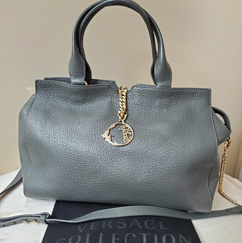 Versace leather bag